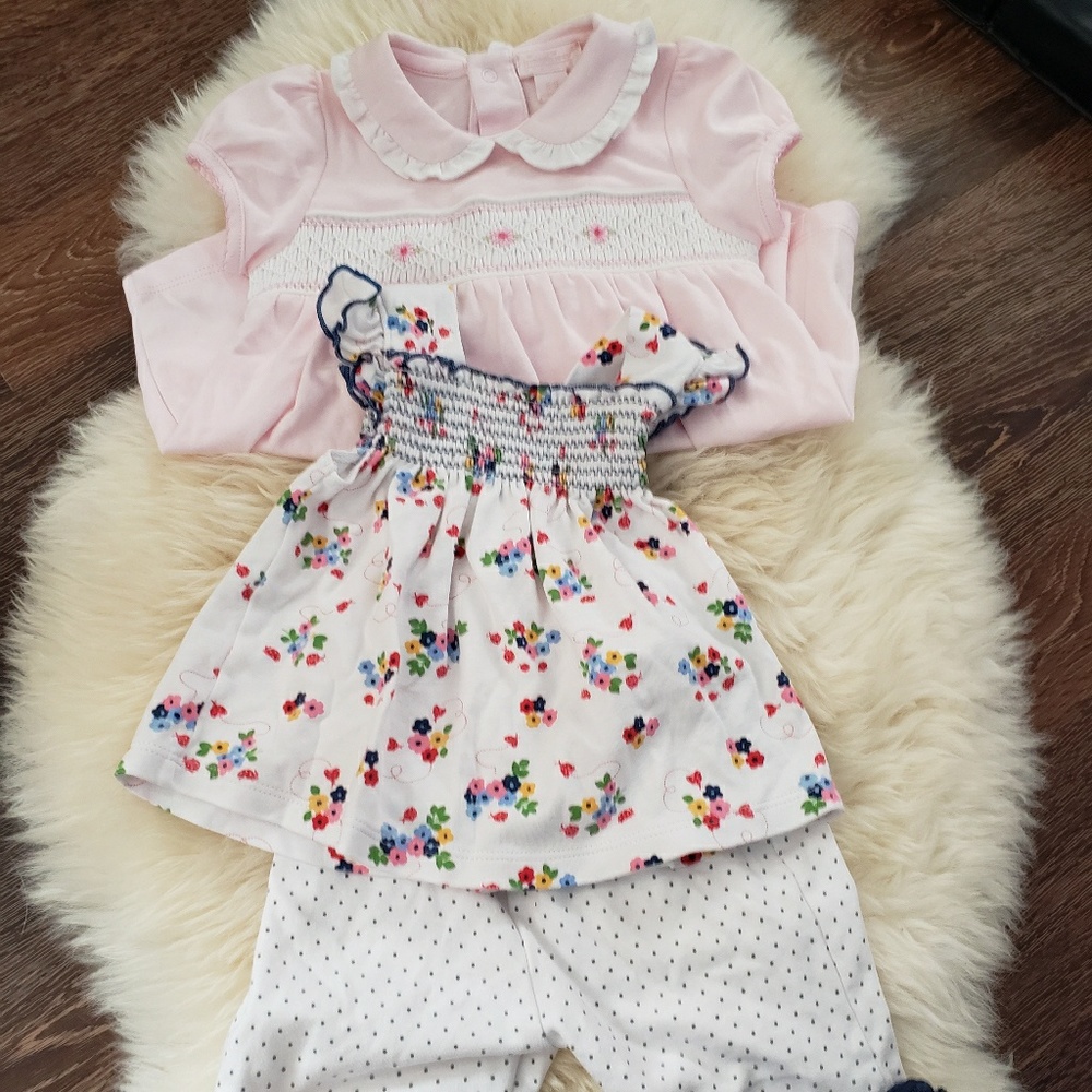 Lot of Two Spring 9 mo Outfits by KissyKissy